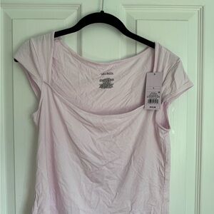 Wild Fable Pink Ruched Blouse
